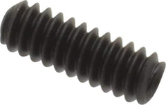 Value Collection - #4-40 UNC, 5/16" OAL, Cup Point Set Screw - Grade 8 Alloy Steel, 0.05" Key - Industrial Tool & Supply