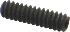 Value Collection - #4-40 UNC, 3/8" OAL, Cup Point Set Screw - Grade 8 Alloy Steel, 0.05" Key - Industrial Tool & Supply