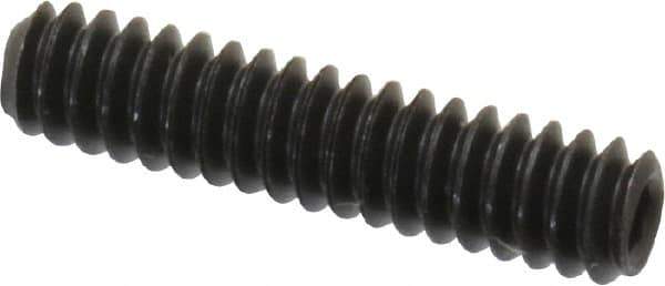 Value Collection - #4-40 UNC, 1/2" OAL, Cup Point Set Screw - Grade 8 Alloy Steel, 0.05" Key - Industrial Tool & Supply