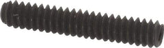 Value Collection - #4-40 UNC, 5/8" OAL, Cup Point Set Screw - Grade 8 Alloy Steel, 0.05" Key - Industrial Tool & Supply