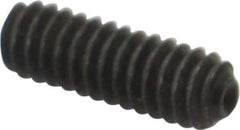 Value Collection - #5-40 UNC, 3/8" OAL, Cup Point Set Screw - Grade 8 Alloy Steel, 1/16" Key - Industrial Tool & Supply