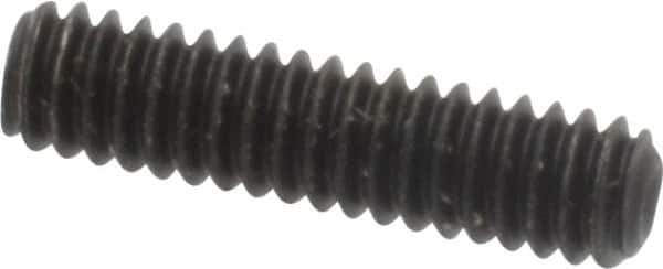 Value Collection - #5-40 UNC, 1/2" OAL, Cup Point Set Screw - Grade 8 Alloy Steel, 1/16" Key - Industrial Tool & Supply