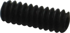 Value Collection - #6-32 UNC, 3/8" OAL, Cup Point Set Screw - Grade 8 Alloy Steel, 1/16" Key - Industrial Tool & Supply