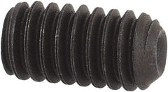 Value Collection - #8-32 UNC, 5/16" OAL, Cup Point Set Screw - Grade 8 Alloy Steel, 5/64" Key - Industrial Tool & Supply