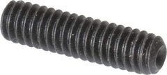 Value Collection - #8-32 UNC, 5/8" OAL, Cup Point Set Screw - Grade 8 Alloy Steel, 5/64" Key - Industrial Tool & Supply