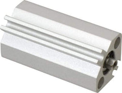 SMC PNEUMATICS - 1-3/16" Stroke x 1/2" Bore Double Acting Air Cylinder - 10-32 Port, 8-32 Rod Thread, 145 Max psi, 15 to 160°F - Industrial Tool & Supply