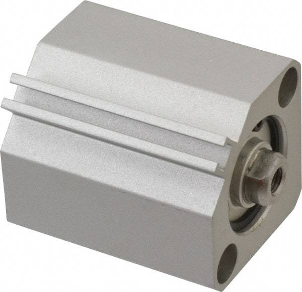 SMC PNEUMATICS - 3/4" Stroke x 1" Bore Double Acting Air Cylinder - 10-32 Port, 1/4-28 Rod Thread, 145 Max psi, 15 to 160°F - Industrial Tool & Supply