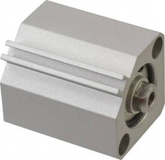 SMC PNEUMATICS - 3/4" Stroke x 1" Bore Double Acting Air Cylinder - 10-32 Port, 1/4-28 Rod Thread, 145 Max psi, 15 to 160°F - Industrial Tool & Supply
