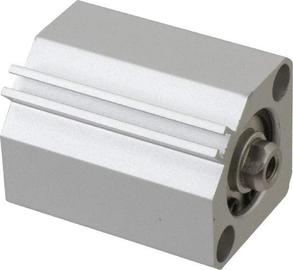 SMC PNEUMATICS - 1" Stroke x 1" Bore Double Acting Air Cylinder - 10-32 Port, 1/4-28 Rod Thread, 145 Max psi, 15 to 160°F - Industrial Tool & Supply