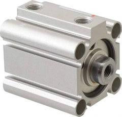 SMC PNEUMATICS - 3/4" Stroke x 1-1/4" Bore Double Acting Air Cylinder - 1/8 Port, 5/16-24 Rod Thread, 145 Max psi, 15 to 160°F - Industrial Tool & Supply