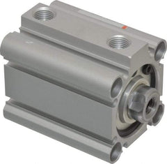 SMC PNEUMATICS - 1" Stroke x 1-1/4" Bore Double Acting Air Cylinder - 1/8 Port, 5/16-24 Rod Thread, 145 Max psi, 15 to 160°F - Industrial Tool & Supply