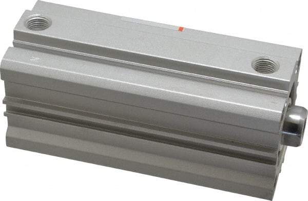 SMC PNEUMATICS - 2-15/16" Stroke x 1-1/4" Bore Double Acting Air Cylinder - 1/8 Port, 5/16-24 Rod Thread, 145 Max psi, 15 to 160°F - Industrial Tool & Supply