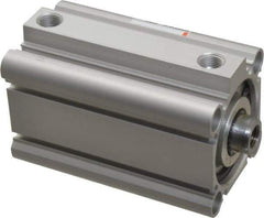 SMC PNEUMATICS - 1-15/16" Stroke x 1-1/2" Bore Double Acting Air Cylinder - 1/8 Port, 3/8-24 Rod Thread, 145 Max psi, 15 to 160°F - Industrial Tool & Supply
