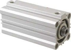 SMC PNEUMATICS - 2-15/16" Stroke x 1-1/2" Bore Double Acting Air Cylinder - 1/8 Port, 3/8-24 Rod Thread, 145 Max psi, 15 to 160°F - Industrial Tool & Supply