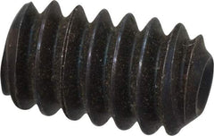 Value Collection - #10-24 UNC, 5/16" OAL, Cup Point Set Screw - Grade 8 Alloy Steel, 3/32" Key - Industrial Tool & Supply