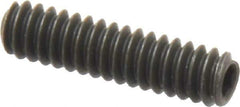 Value Collection - #10-24 UNC, 3/4" OAL, Cup Point Set Screw - Grade 8 Alloy Steel, 3/32" Key - Industrial Tool & Supply