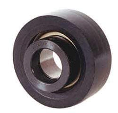 Value Collection - 1/2" ID x 1.575" OD, 2,110 Lb Dynamic Capacity, Cylindrical Insert Bearing - 1,060 Lb Static Capacity - Industrial Tool & Supply