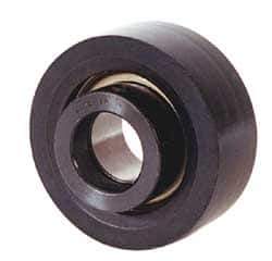 Value Collection - 1-1/4" ID x 2.441" OD, 4,300 Lb Dynamic Capacity, Insert Bearing - 2,500 Lb Static Capacity - Industrial Tool & Supply