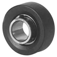 Value Collection - 1-1/8" ID x 2.441" OD, 4,300 Lb Dynamic Capacity, Cylindrical Insert Bearing - 2,500 Lb Static Capacity - Industrial Tool & Supply