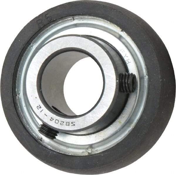 Value Collection - 3/4" ID x 1.85" OD, 2,830 Lb Dynamic Capacity, Spherical Insert Bearing - 1,650 Lb Static Capacity - Industrial Tool & Supply