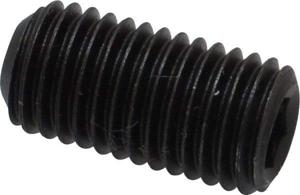 Value Collection - 5/16-24 UNF, 5/8" OAL, Cup Point Set Screw - Grade 8 Alloy Steel, 5/32" Key - Industrial Tool & Supply