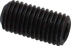 Value Collection - 5/16-24 UNF, 5/8" OAL, Cup Point Set Screw - Grade 8 Alloy Steel, 5/32" Key - Industrial Tool & Supply
