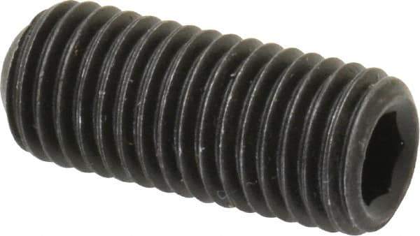Value Collection - 5/16-24 UNF, 3/4" OAL, Cup Point Set Screw - Grade 8 Alloy Steel, 5/32" Key - Industrial Tool & Supply