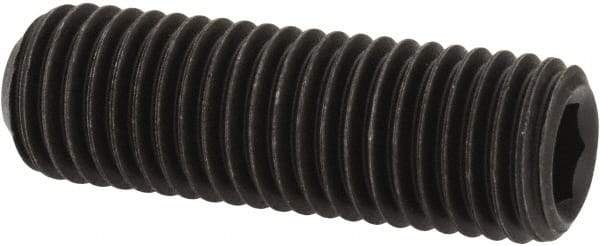 Value Collection - 5/16-24 UNF, 1" OAL, Cup Point Set Screw - Grade 8 Alloy Steel, 5/32" Key - Industrial Tool & Supply