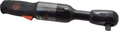 Chicago Pneumatic - 1/2" Drive, 190 RPM, 10 to 90 Ft/Lb Torque Ratchet Wrench - Inline Handle, 5 CFM, 90 psi, 1/4" NPTF Inlet - Industrial Tool & Supply