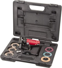 Chicago Pneumatic - 19 Piece, Right Angle Die Grinder Kit - Industrial Tool & Supply
