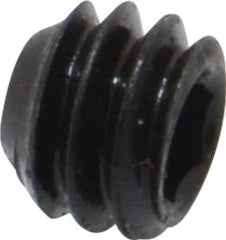 Value Collection - 1/4-20 UNC, 3/16" OAL, Cup Point Set Screw - Grade 8 Alloy Steel, 1/8" Key - Industrial Tool & Supply
