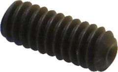 Value Collection - 1/4-20 UNC, 5/8" OAL, Cup Point Set Screw - Grade 8 Alloy Steel, 1/8" Key - Industrial Tool & Supply