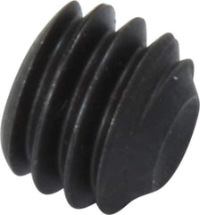 Value Collection - 5/16-18 UNC, 1/4" OAL, Cup Point Set Screw - Grade 8 Alloy Steel, 5/32" Key - Industrial Tool & Supply