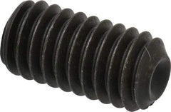 Value Collection - 5/16-18 UNC, 5/8" OAL, Cup Point Set Screw - Grade 8 Alloy Steel, 5/32" Key - Industrial Tool & Supply