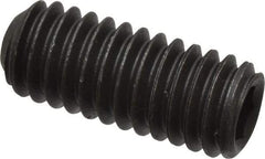 Value Collection - 5/16-18 UNC, 3/4" OAL, Cup Point Set Screw - Grade 8 Alloy Steel, 5/32" Key - Industrial Tool & Supply