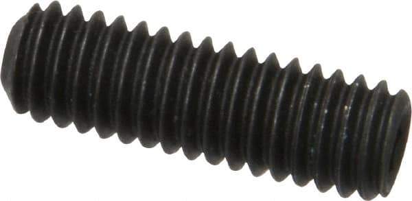 Value Collection - 5/16-18 UNC, 1" OAL, Cup Point Set Screw - Grade 8 Alloy Steel, 5/32" Key - Industrial Tool & Supply