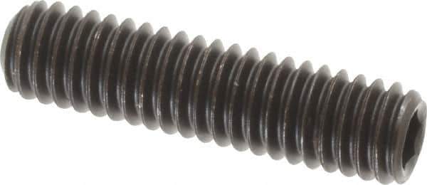 Value Collection - 5/16-18 UNC, 1-1/4" OAL, Cup Point Set Screw - Grade 8 Alloy Steel, 5/32" Key - Industrial Tool & Supply