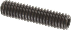 Value Collection - 5/16-18 UNC, 1-1/4" OAL, Cup Point Set Screw - Grade 8 Alloy Steel, 5/32" Key - Industrial Tool & Supply