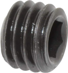 Value Collection - 1/2-13 UNC, 3/8" OAL, Cup Point Set Screw - Grade 8 Alloy Steel, 1/4" Key - Industrial Tool & Supply