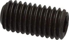 Value Collection - 1/2-13 UNC, 1" OAL, Cup Point Set Screw - Grade 8 Alloy Steel, 1/4" Key - Industrial Tool & Supply