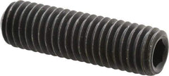 Value Collection - 1/2-13 UNC, 1-3/4" OAL, Cup Point Set Screw - Grade 8 Alloy Steel, 1/4" Key - Industrial Tool & Supply
