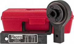 Proto - 3/4" Output Drive, 750 Ft/Lb Max Output, Single Stage Torque Wrench Multiplier - 3.3:1 Gear Ratio, 3.33:1 Effective Multiplier Ratio, 3.1" Head Thickness - Industrial Tool & Supply