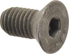 Value Collection - 1/2-13 UNC Hex Socket Drive, 82° Flat Screw - Alloy Steel, Black Oxide Finish, Fully Threaded, 1" OAL - Industrial Tool & Supply