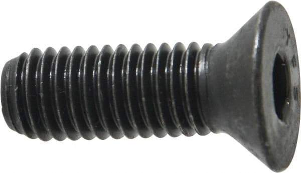 Value Collection - 1/2-13 UNC Hex Socket Drive, 82° Flat Screw - Alloy Steel, Black Oxide Finish, Fully Threaded, 1-1/2" OAL - Industrial Tool & Supply