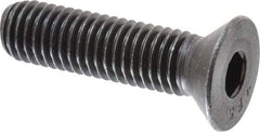 Value Collection - 1/2-13 UNC Hex Socket Drive, 82° Flat Screw - Alloy Steel, Black Oxide Finish, Fully Threaded, 2" OAL - Industrial Tool & Supply