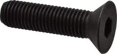 Value Collection - 3/4-10 UNC Hex Socket Drive, 82° Flat Screw - Alloy Steel, Black Oxide Finish, Fully Threaded, 3" OAL - Industrial Tool & Supply