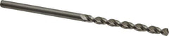 Accupro - #38 130° Cobalt Jobber Drill - Bright Finish, Right Hand Cut, Parabolic Flute, Straight Shank, 2-1/4" OAL, Split Point - Industrial Tool & Supply