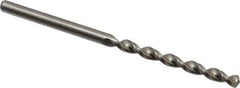 Accupro - 3.5mm 130° Cobalt Jobber Drill - Bright Finish, Right Hand Cut, Parabolic Flute, Straight Shank, 2-3/4" OAL, Split Point - Industrial Tool & Supply