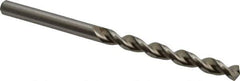 Accupro - Letter D 130° Cobalt Jobber Drill - Bright Finish, Right Hand Cut, Parabolic Flute, Straight Shank, 3-31/32" OAL, Split Point - Industrial Tool & Supply