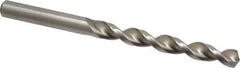 Accupro - Letter Q 130° Cobalt Jobber Drill - Bright Finish, Right Hand Cut, Parabolic Flute, Straight Shank, 4-19/32" OAL, Split Point - Industrial Tool & Supply